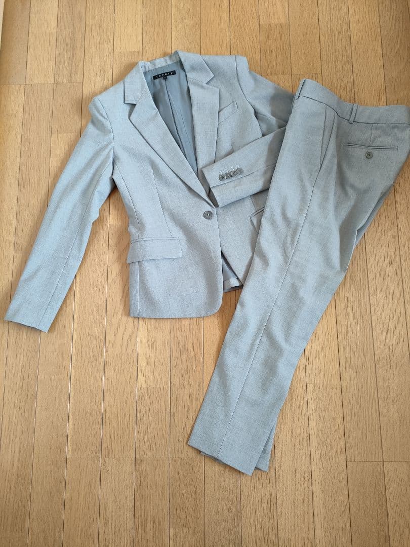 theory セオリー パンツ スーツ グレー0 ジャケット - メルカリ