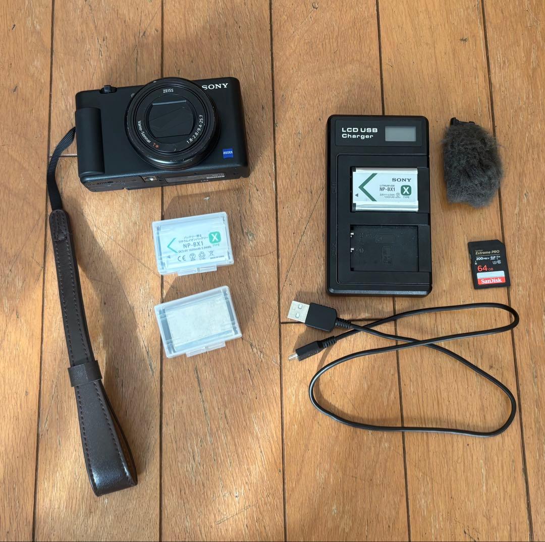 SONY ZV1 コンパクトデジタルカメラ 全セット Amazon | SONY(ソニー) コンパクトデジタルカメラ VLOGCAM Vlog用