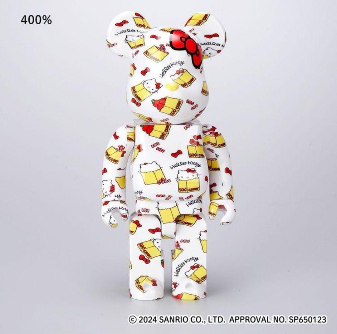 レア！限定！ハローキティ展BE＠RBRICK 100% 400% ベアブリック - メルカリ