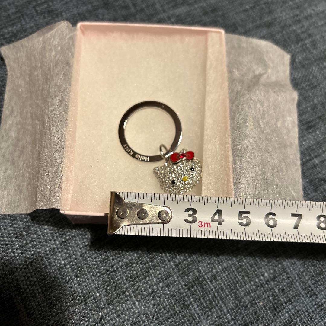 ハローキティ スワロフスキー　キーホルダー