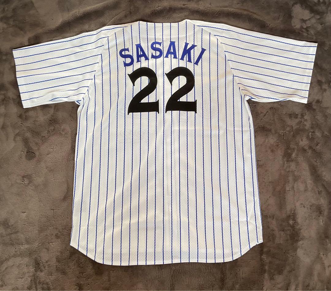希少 横浜ベイスターズ 佐々木主浩 復刻レプリカユニフォーム 大魔神