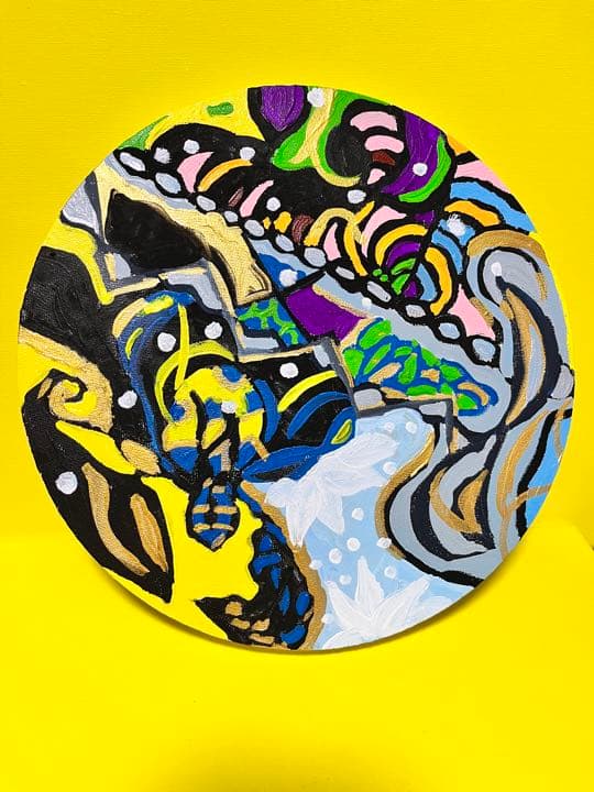 絵画　ANNA．Ｋ　季節の色