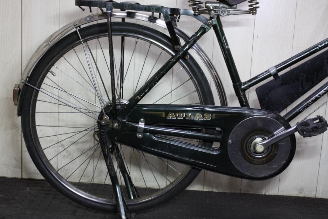 人気！丸石製 ATLAS VINTAGE実用車 26型 昭和 - 自転車本体送料 無料