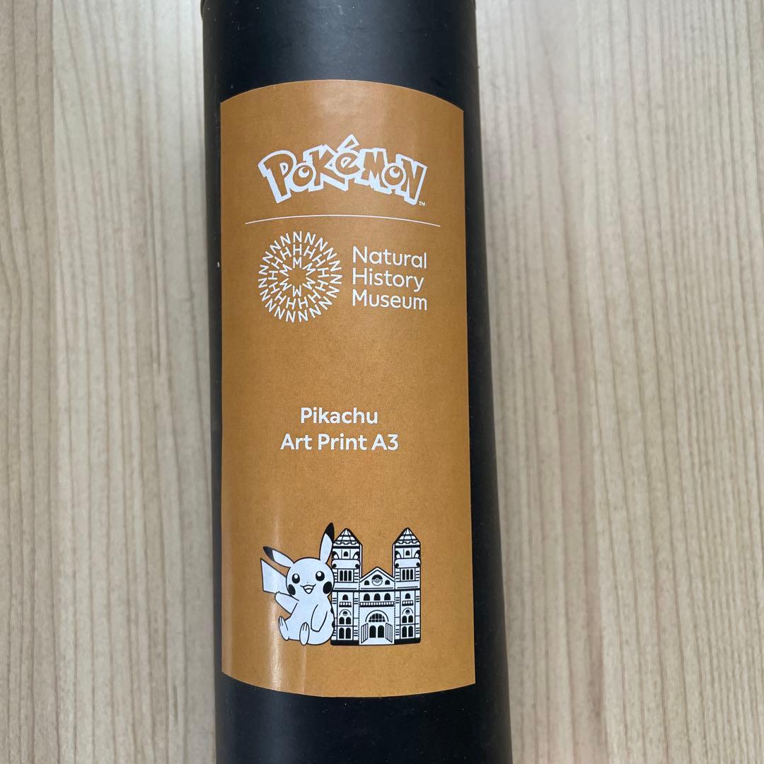 限定品】ポケモン30周年 ロンドン自然史博物館コラボ A3ポスター