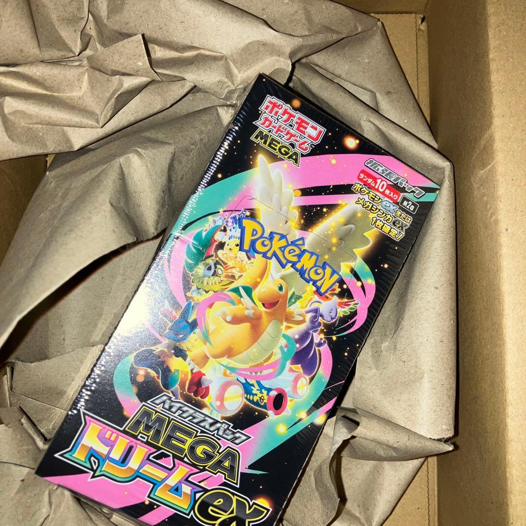 ポケモンカードゲーム MEGAドリームEXシュリンク付き ポケモンカードゲーム 新品未開封 シュリンク付き ポケモンカード ハイ