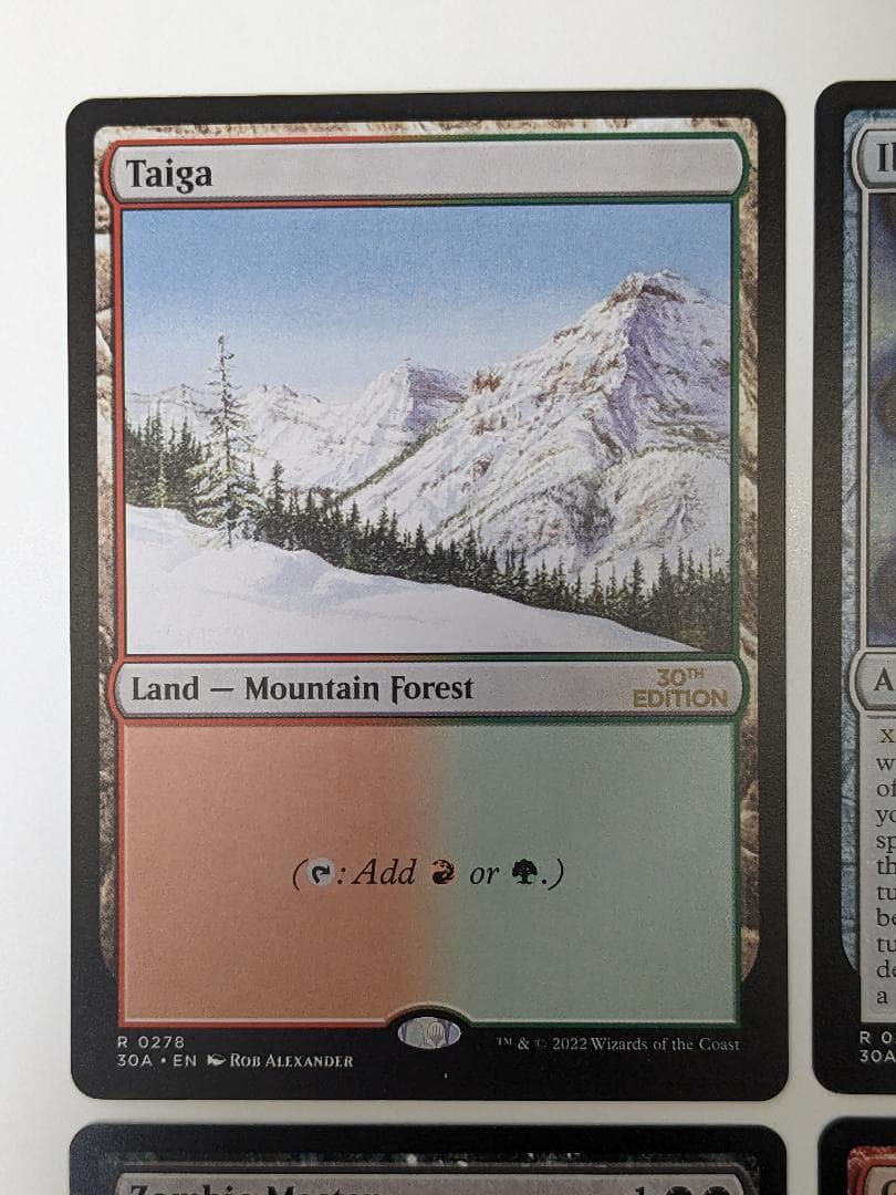 MTG 30th anniversary edition：新枠レア＆トークン