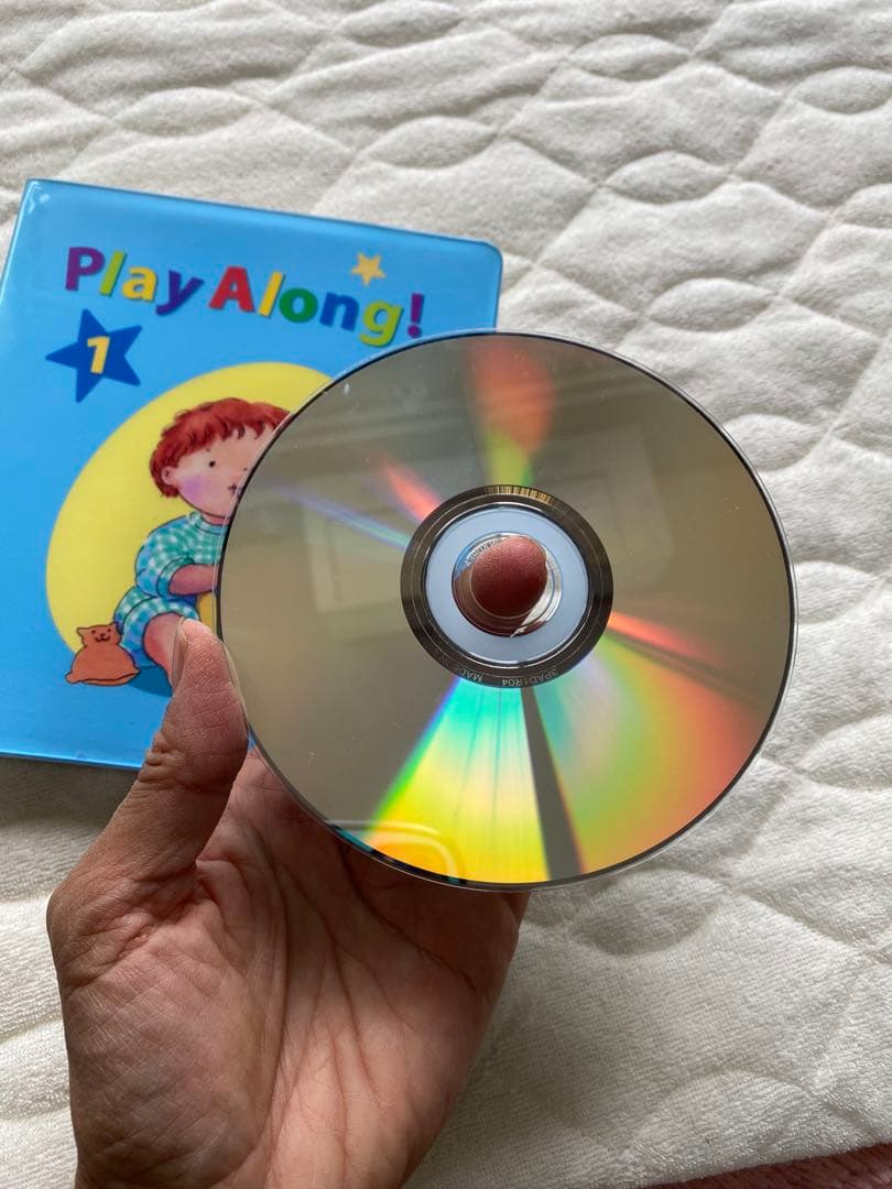 ディズニー英語システムDWEプレイアロング DVD/CD 1, 2, 3セット