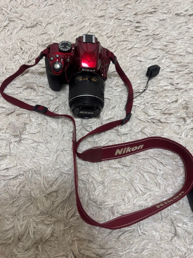 NikonD3300 デジタル一眼レフカメラ ワインレッド 確実最終値下げ