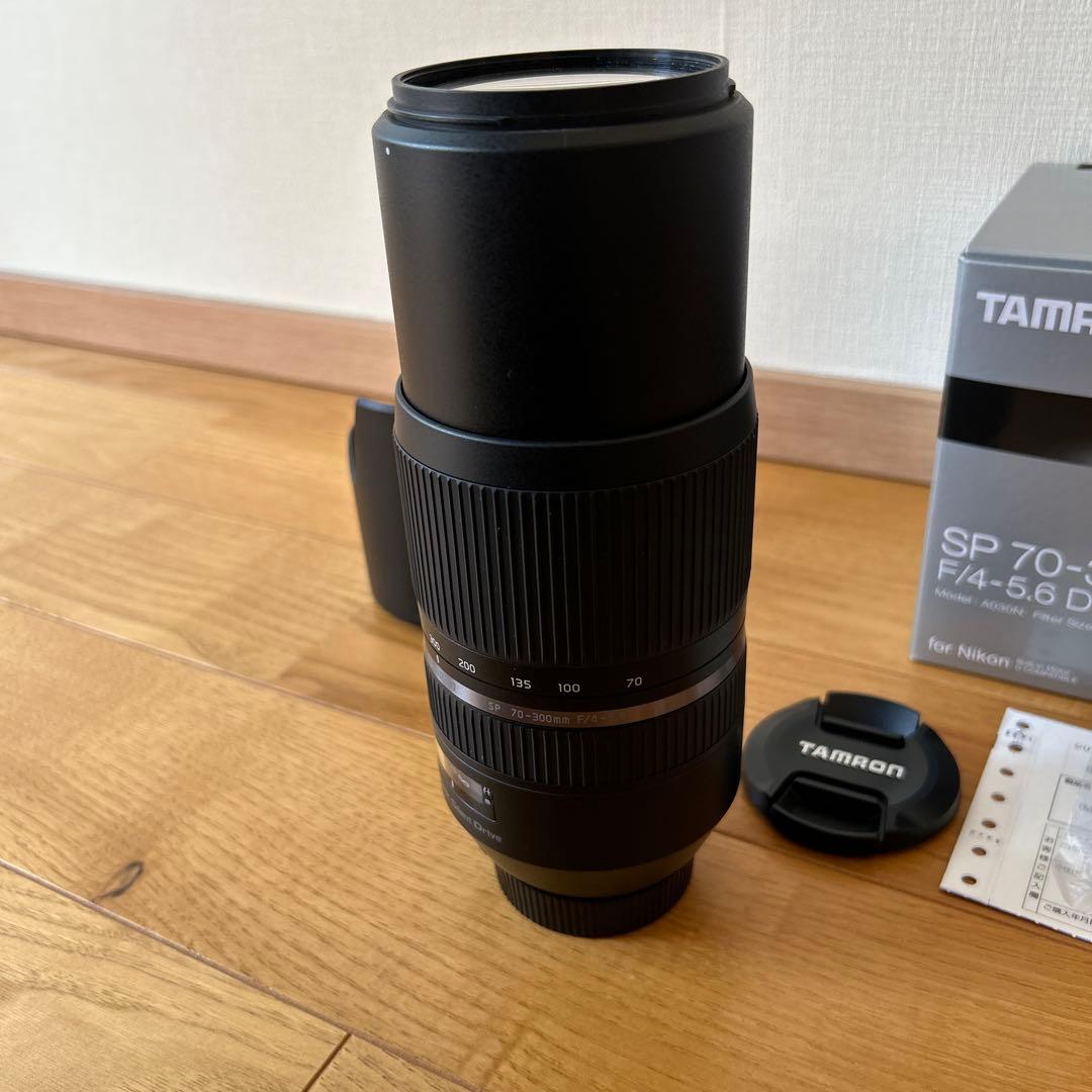 レンズ(ズーム) TAMRON SP 70-300mm F/4-5.6 Di VC USD