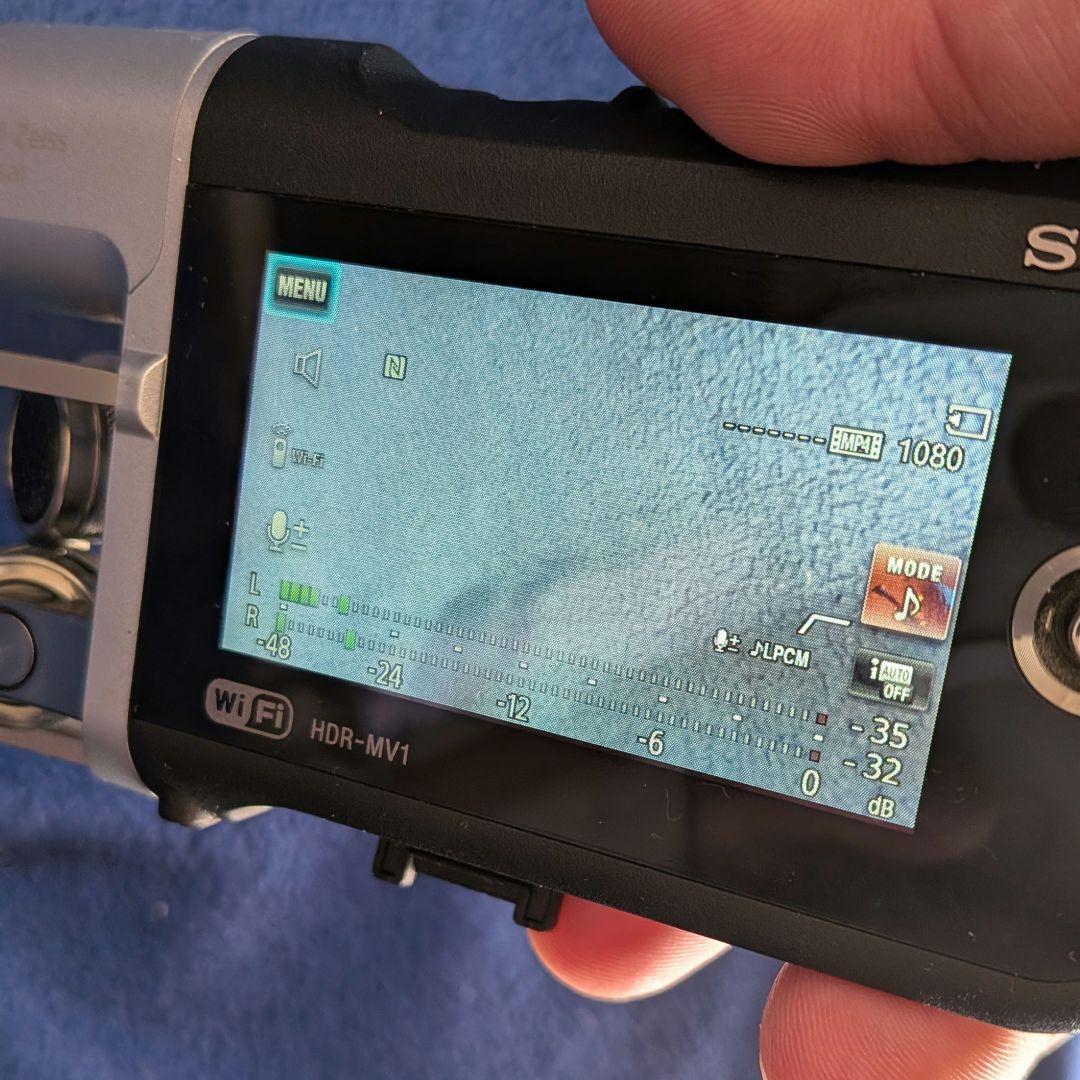 SONY HDR-MV1 ビデオカメラ 本体 中古 - メルカリ