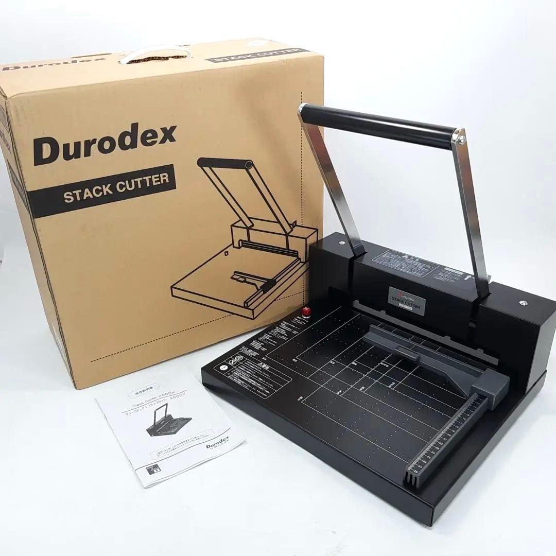 美品】Durodex スタックカッター 200DX 裁断機