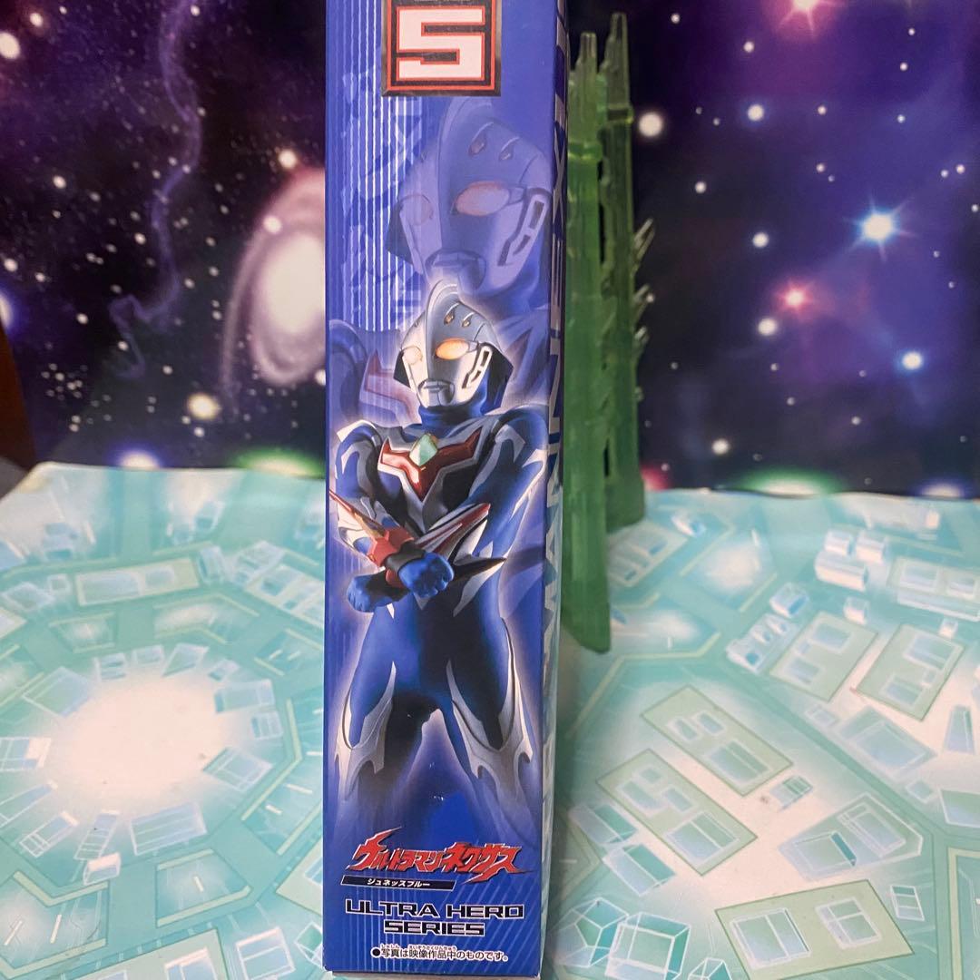 稀少品❗️ ウルトラマンネクサス ジュネッスブルー ソフビ 箱 美品