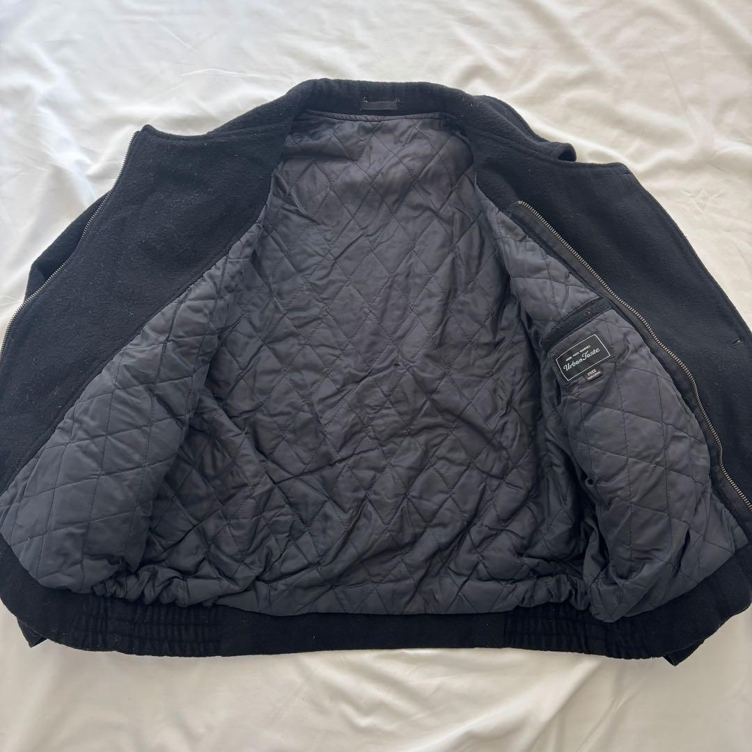 90's vintage ウールブルゾン ワイド短丈 アメカジ シティーボーイ