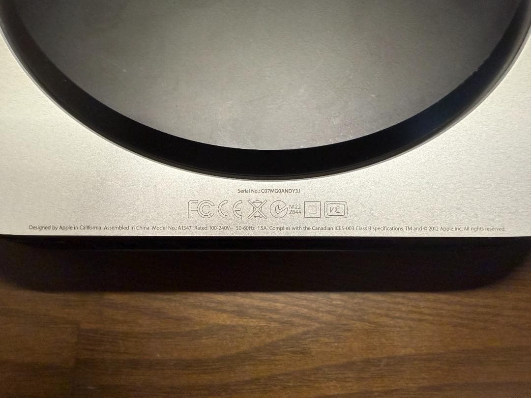 Mac mini 2012 i7/16GB/2TB 初期化済み - メルカリ