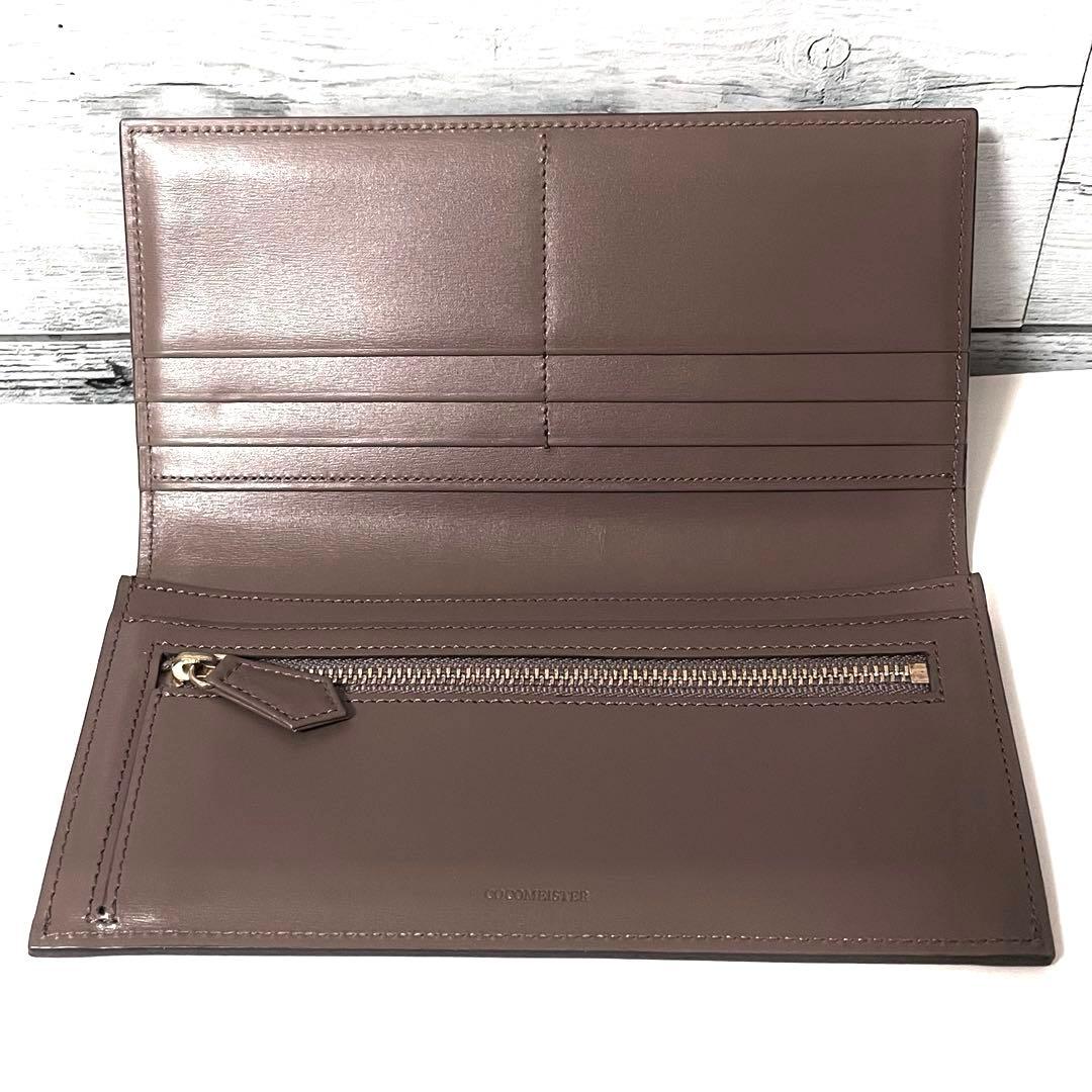 未使用級】COCOMEISTER 長財布 クリスペルカーフ ロシュウォレット
