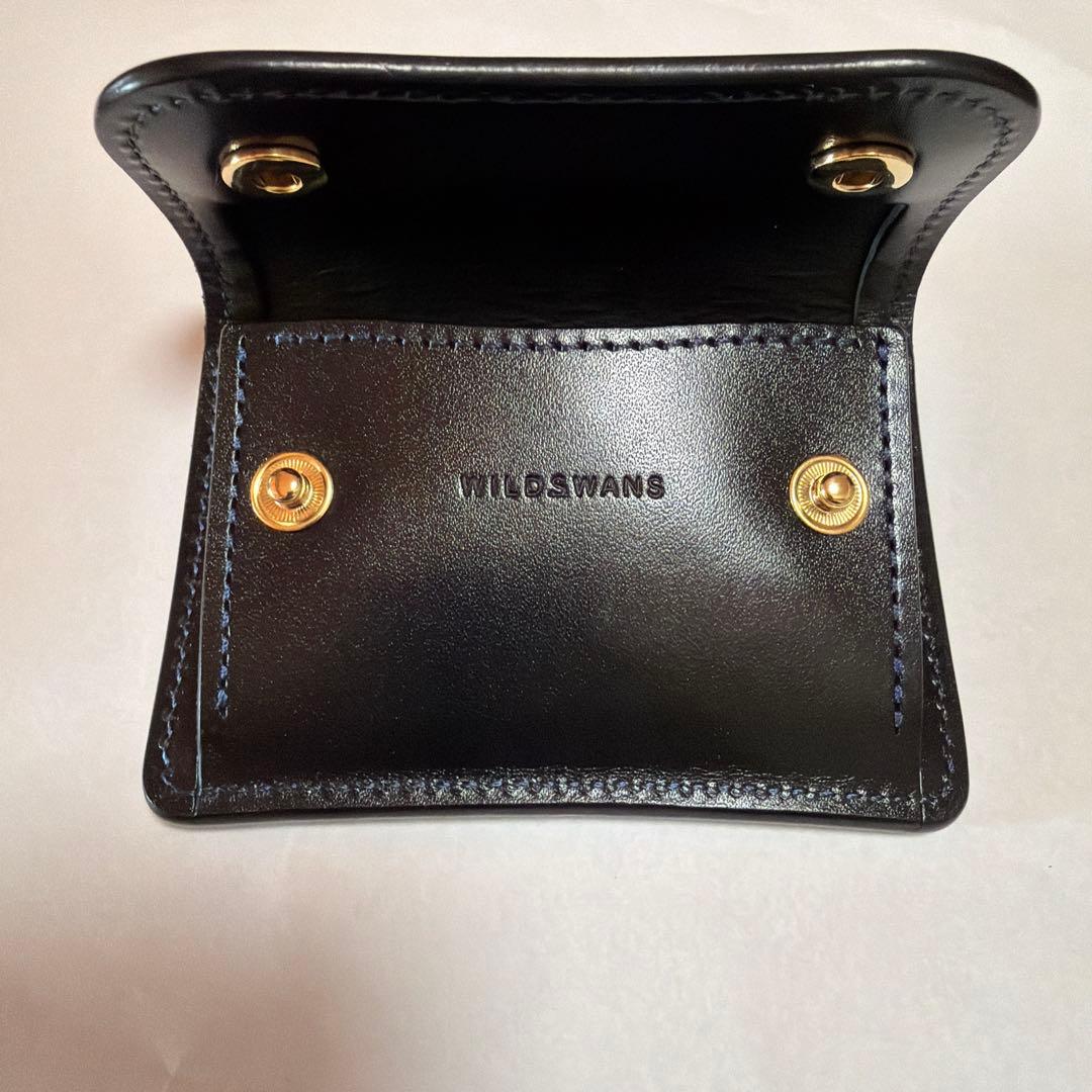 ISETAN別注 ワイルドスワンズ タング ネイビーxブラック バイカラー