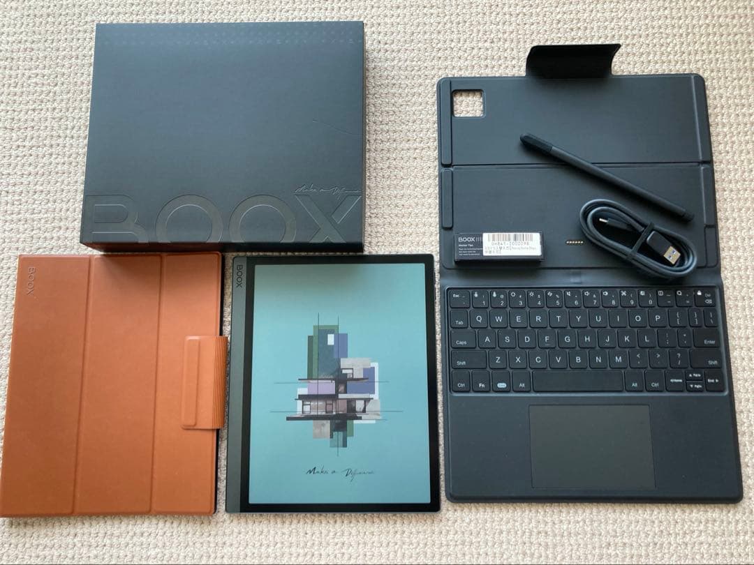 【美品】BOOX TabUltraC Pro 10インチ電子ペーパータブレット BOOX Tab Ultra C Pro 実機レビュー － カラー電子ペーパーAndroid