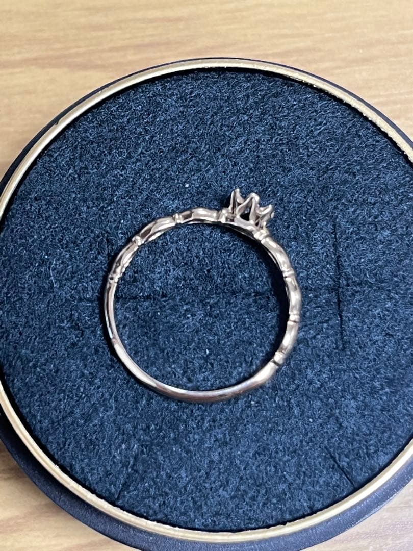 ジャンク品】k9 リング ジュエリーマキ 石取れ - メルカリ