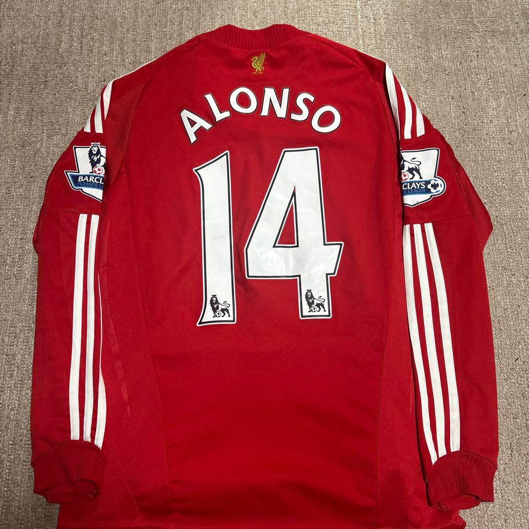 リバプール 08-09 ユニフォーム 長袖 14 シャビアロンソ - メルカリ