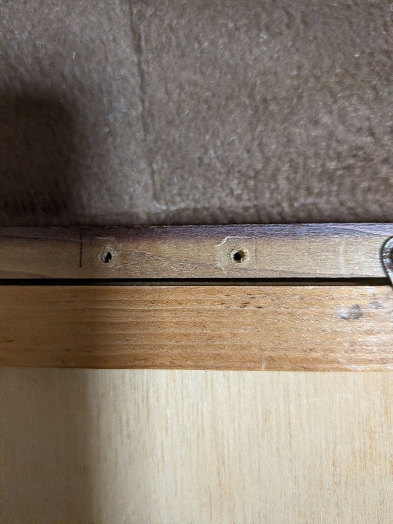 日本画の仏像 、仏様、木製フレーム付き