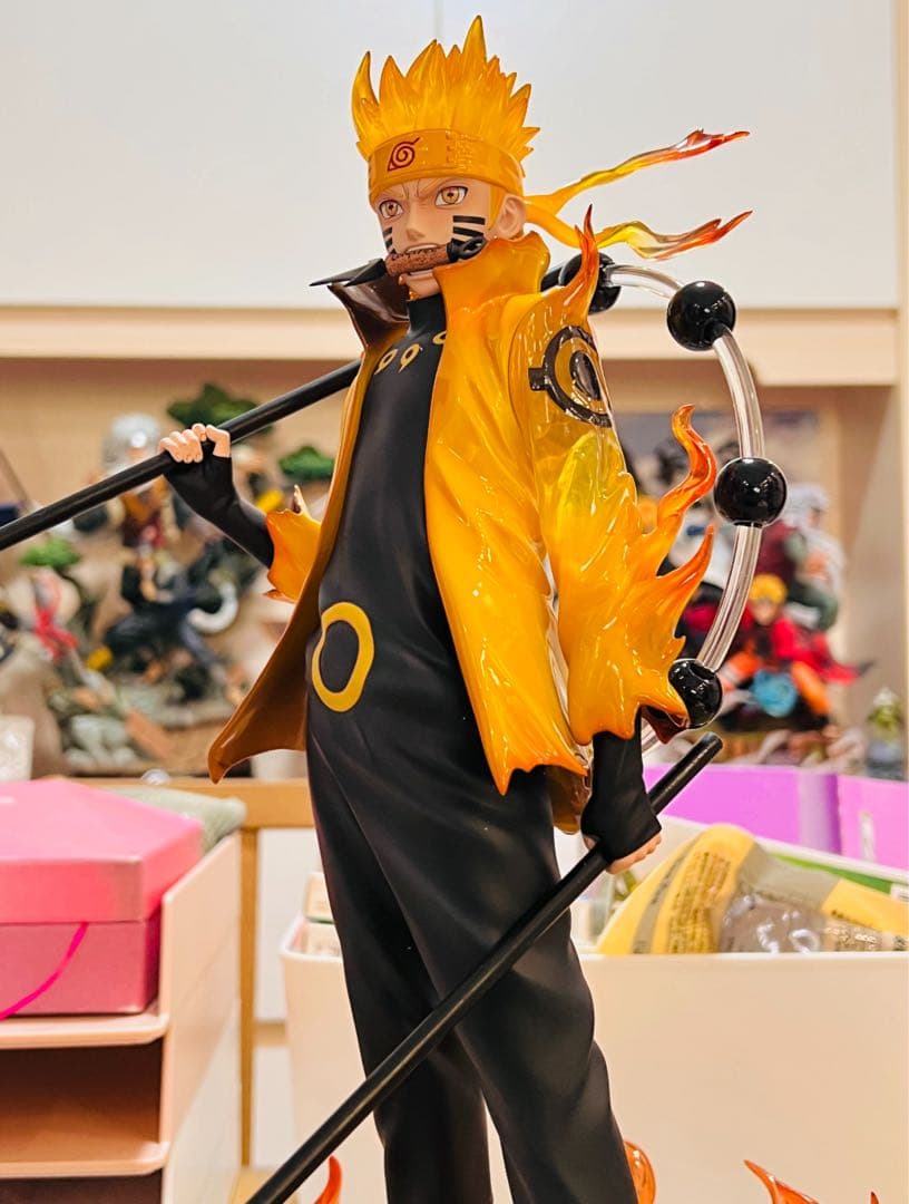 NARUTO ナルトガレージキット うずまきナルト 六道仙人 レジン