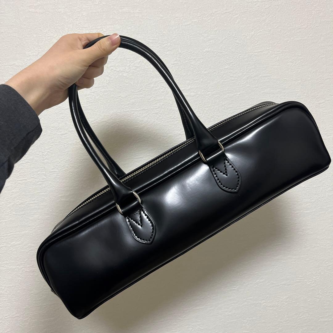 コムデギャルソン コムコム 牛革 ボストンバッグ - メルカリ