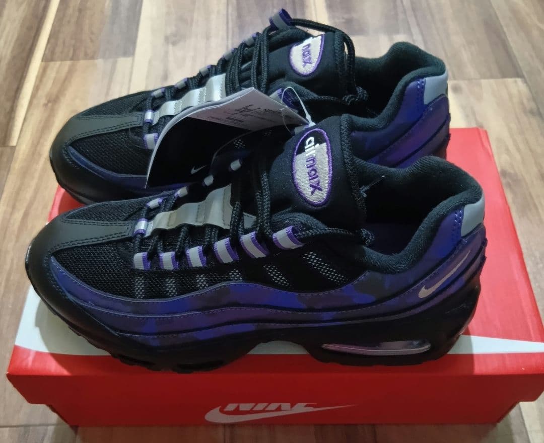 新品】エアマックス95 CourtPurple＆WildGrape 25cm - メルカリ