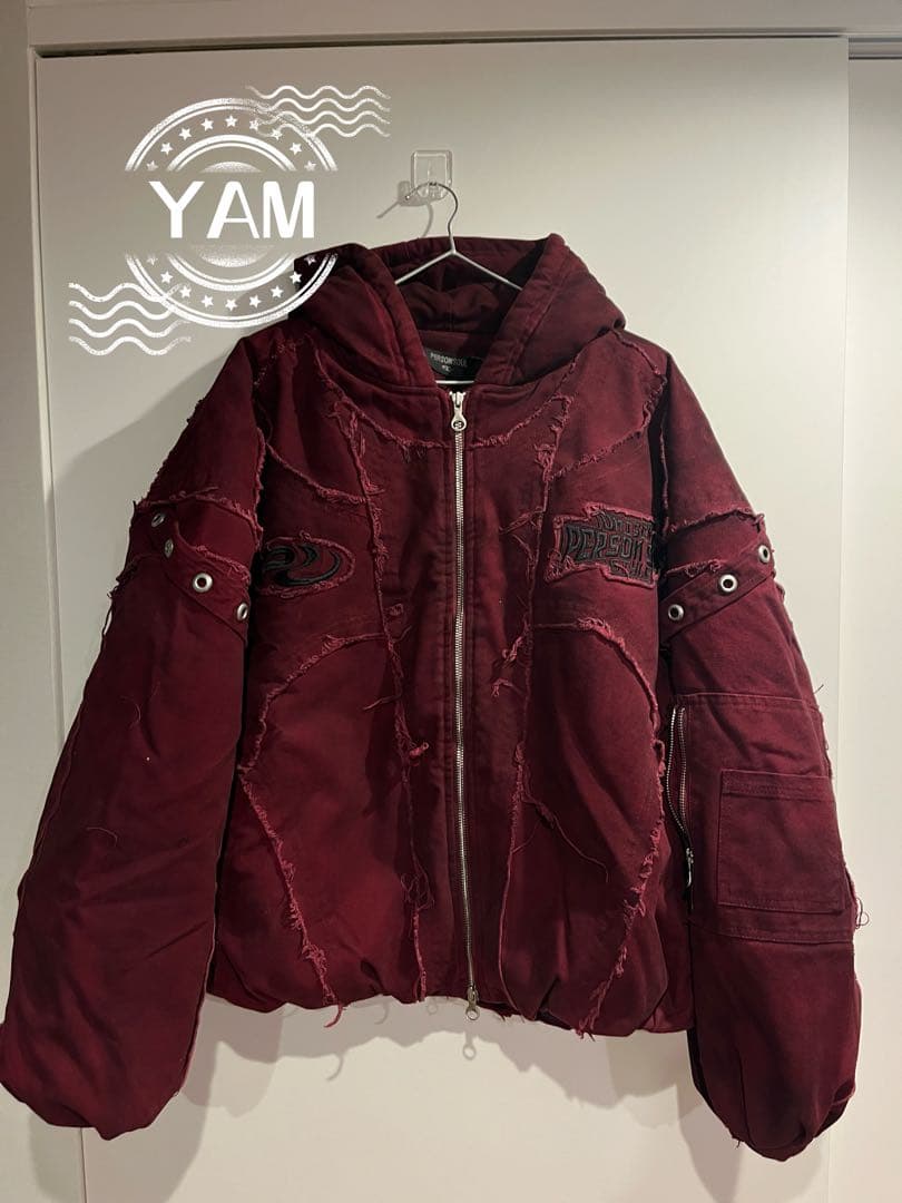 特価PERSONSOUL Dirty Cotton Coat 中綿フードブルゾン - メルカリ