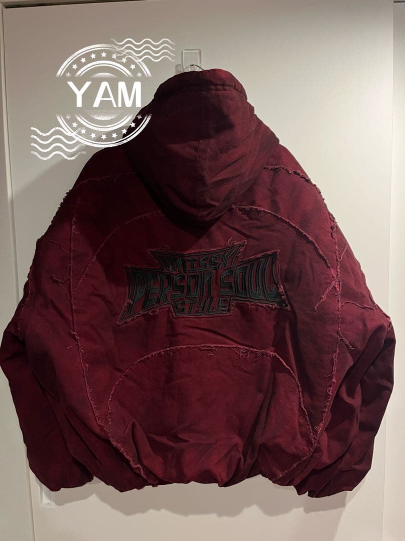特価PERSONSOUL Dirty Cotton Coat 中綿フードブルゾン - メルカリ
