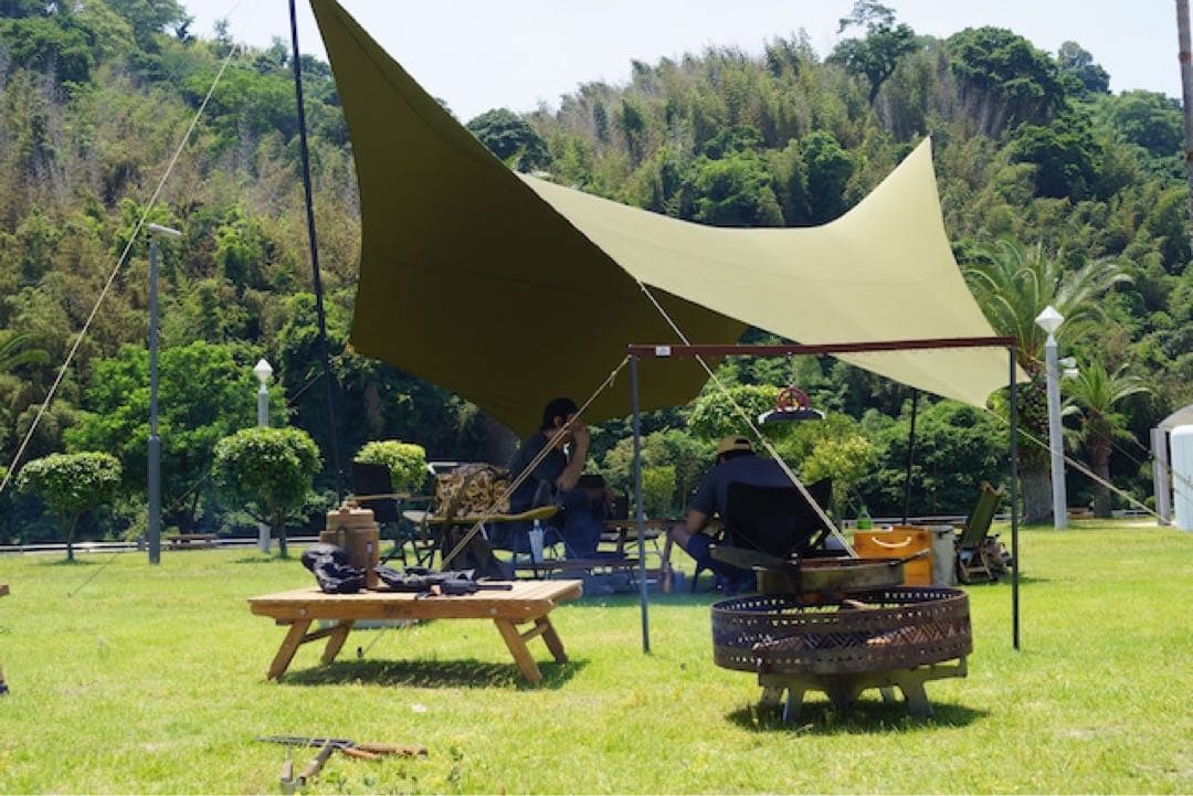 CAMPOOPARTS 鬼オクタタープ オリーブドラブ - メルカリ