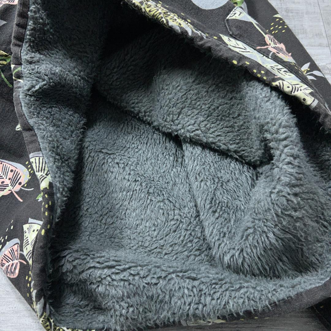 USA製 monitaly Papas フローラル アノラックパーカー 裏ボア - メルカリ