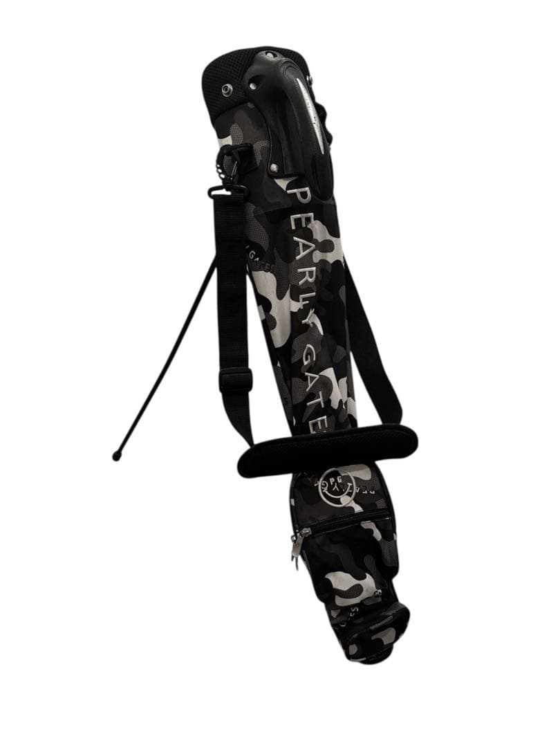 パーリーゲイツ ブラックカモ スタンド式 クラブケース セルフスタンド
