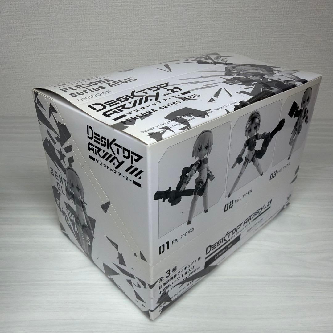 デスクトップトップアーミー vol.29 ペルソナ3 アイギス フィギュア 全種
