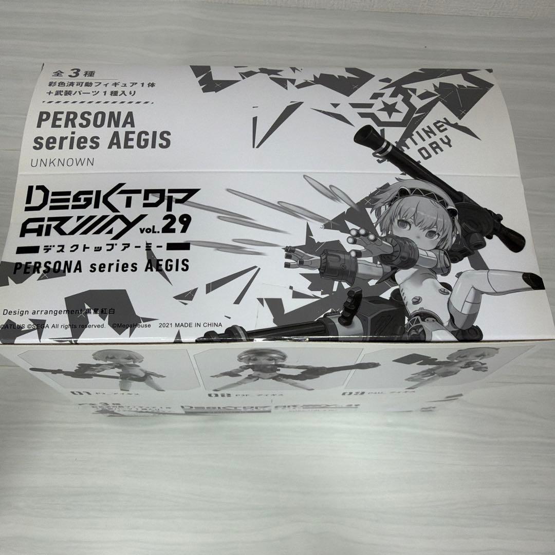 デスクトップトップアーミー vol.29 ペルソナ3 アイギス フィギュア 全種