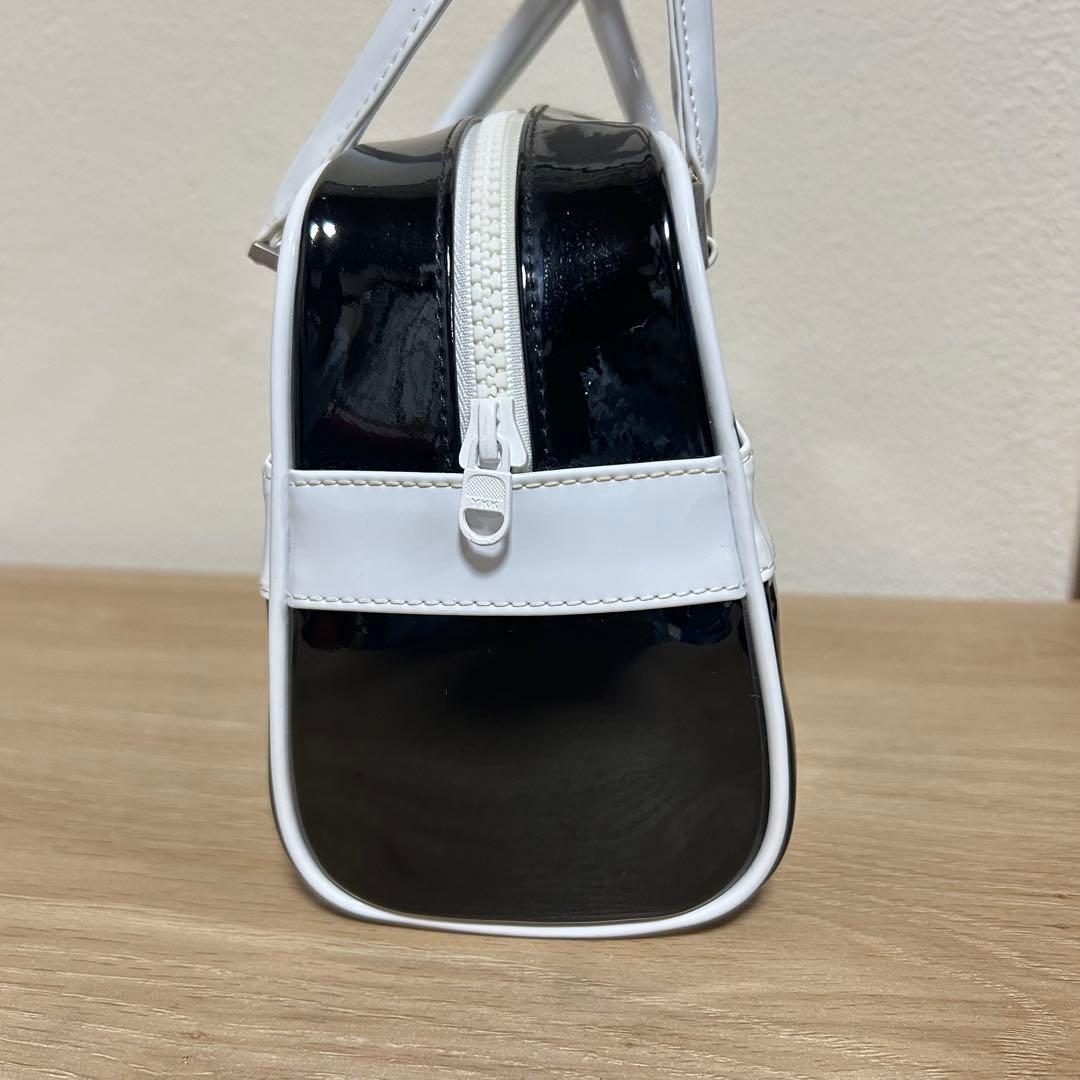 希少】vintage クレージュ エナメル ミニボストンバッグ y2k - メルカリ