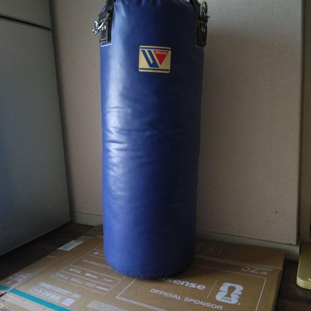 Winning サンドバッグ 青 - メルカリ