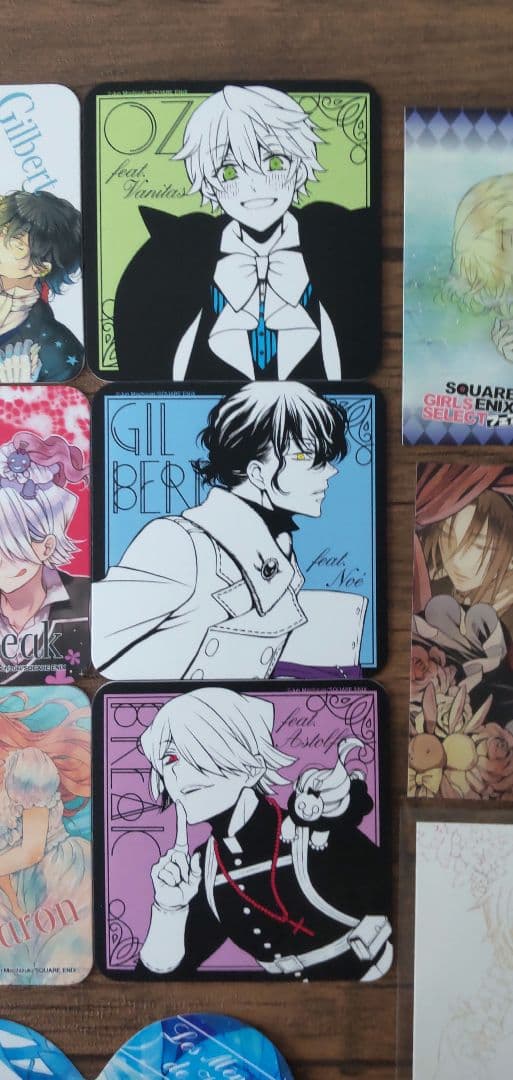 PandoraHearts コースター・イラストカードのまとめ売り