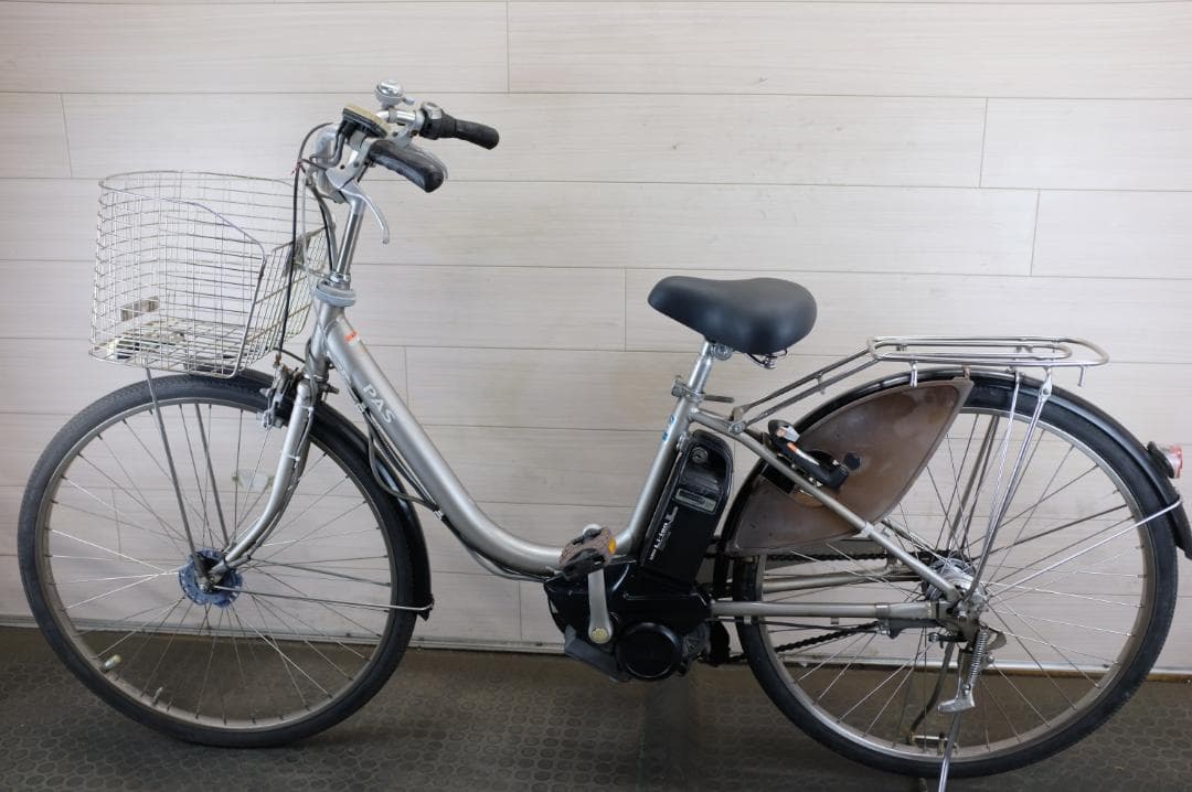電動自転車ヤマハPAS　 26インチ　3段　8.1Ah（4点灯）充電器あり