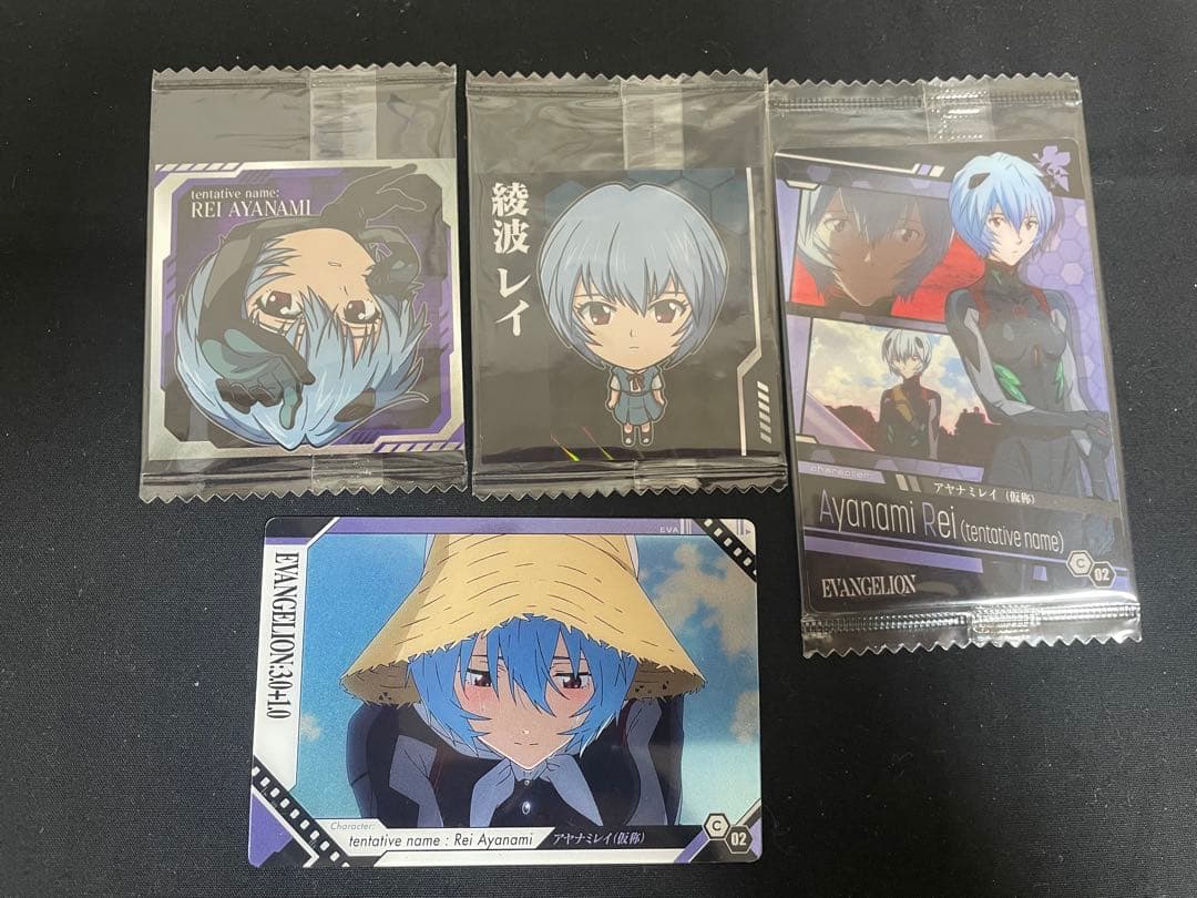 新世紀エヴァンゲリオン ウエハース カード シール 綾波レイ - メルカリ
