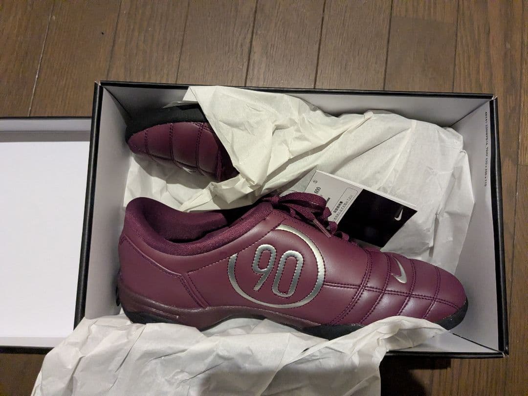 Nike total90 ボルドーフットサル シューズ 29 箱付き - メルカリ