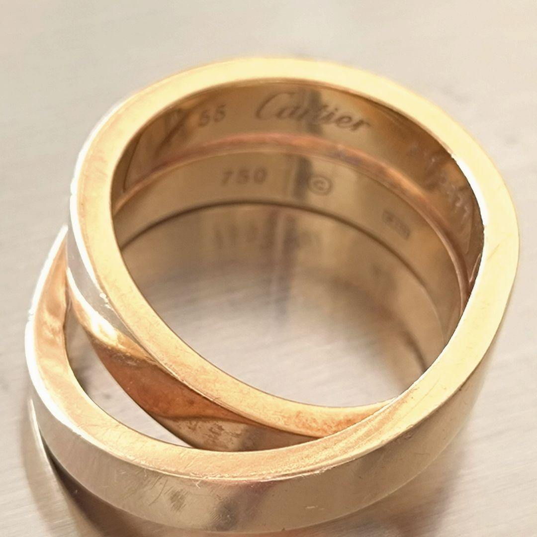 カルティエ Cartier リング パリリング K18YG #55 - メルカリ