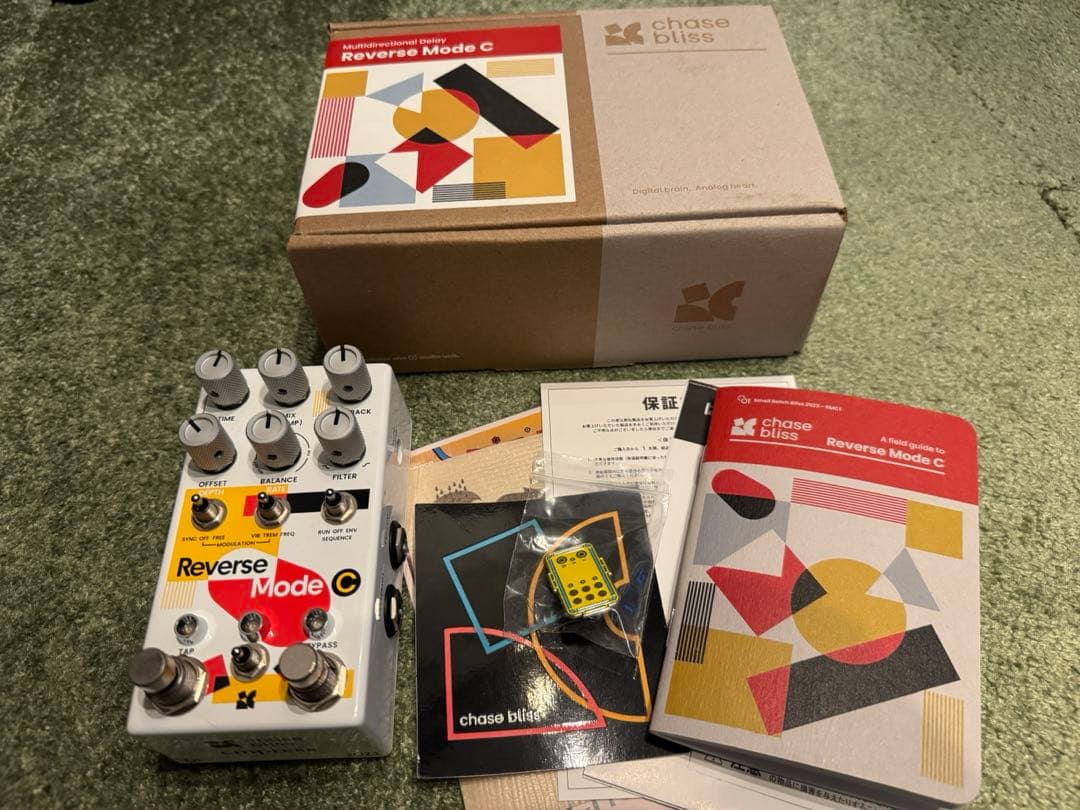 【極美品】限定 chase bliss audio Reverse Mode C Chase Bliss Audio Reverse Mode C （2025）【限定生産品】 チェイス