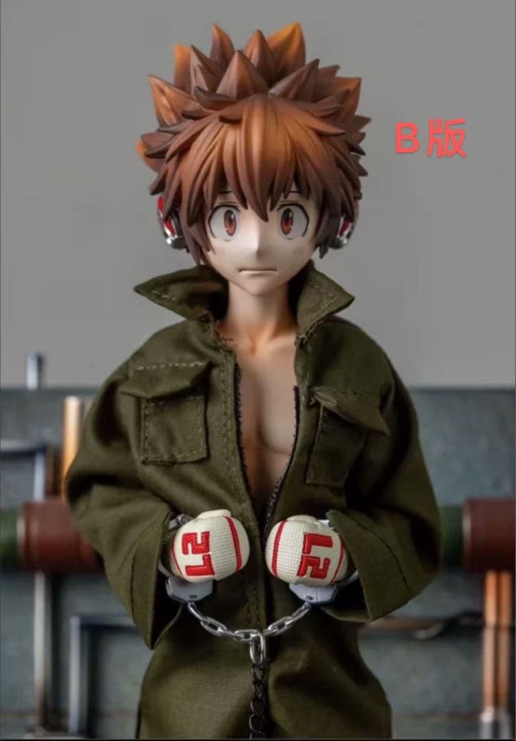 家庭教師ヒットマンREBORN! 沢田綱吉 ガレージキット ガレキ スタチュー⑥