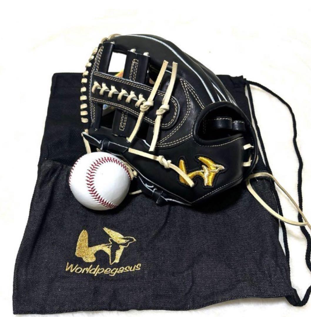 定価43450円！ワールドペガサス硬式用　オールラウンド　左　新品未使用袋付 定価43450円！ワールドペガサス硬式用 オールラウンド 左 新品未使用袋