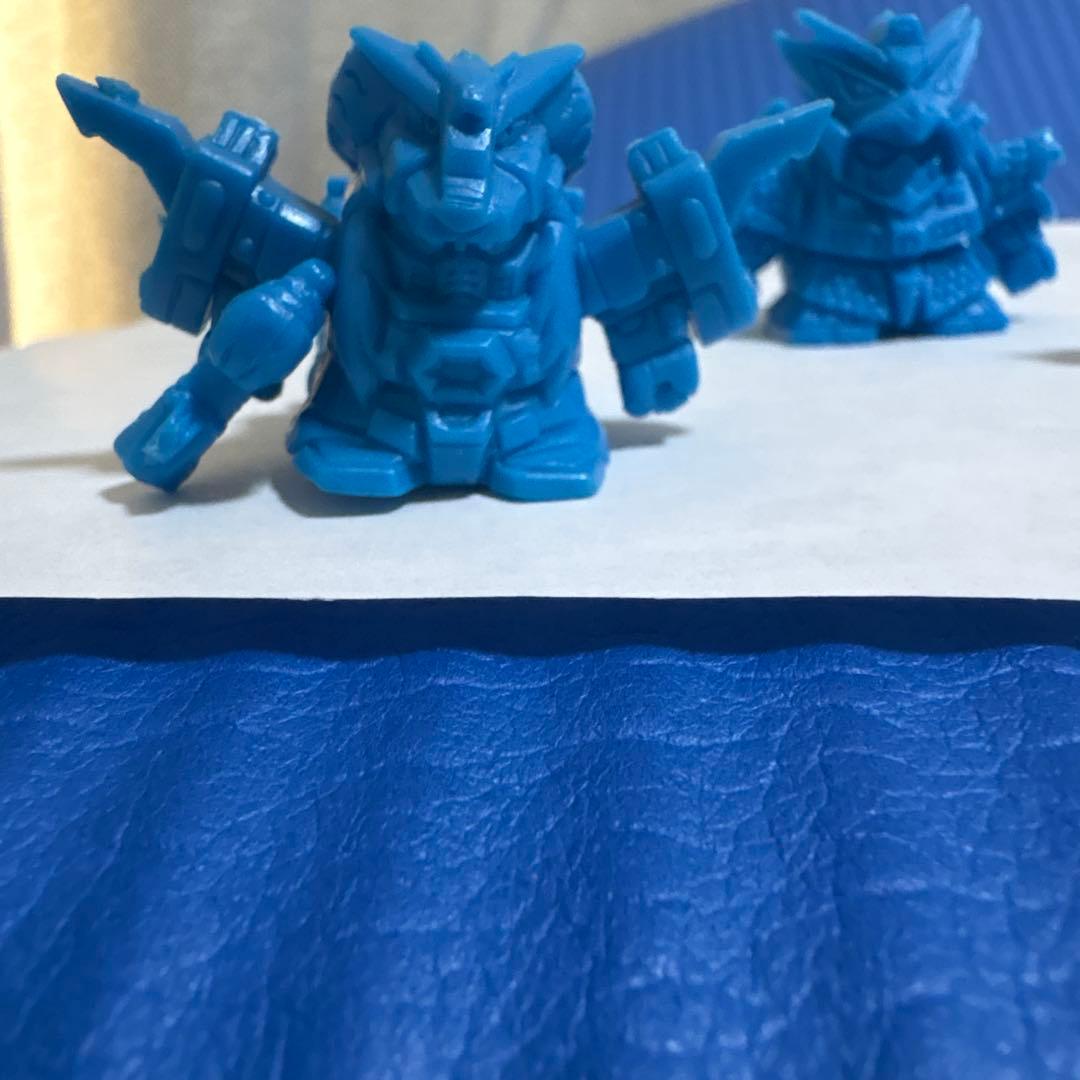 SDガンダム ガン消し 武者頑駄無 青4体セット - メルカリ