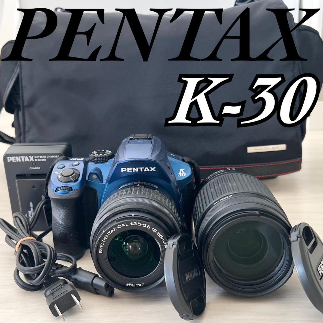 【完動品】PENTAX K-30 ダブルズームレンズキット デジタル一眼レフ Amazon | PENTAX デジタル一眼レフカメラ K-30 ダブルズームキット