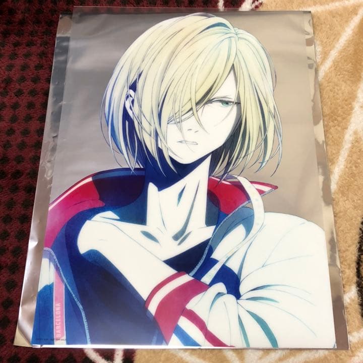 ユーリ!!! on ICE クリアポスター ユリオ - メルカリ