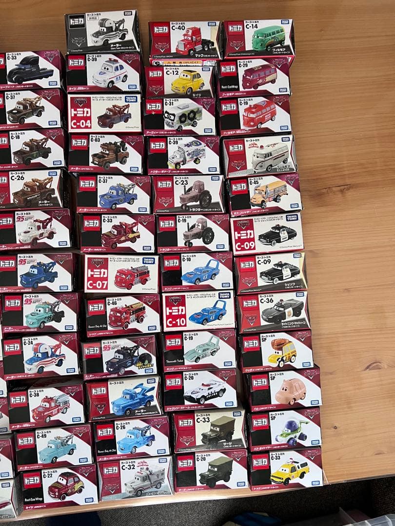至福のカーズトミカ　122台ディズニーカーズ　トミカ　入手困難多数すべて未使用