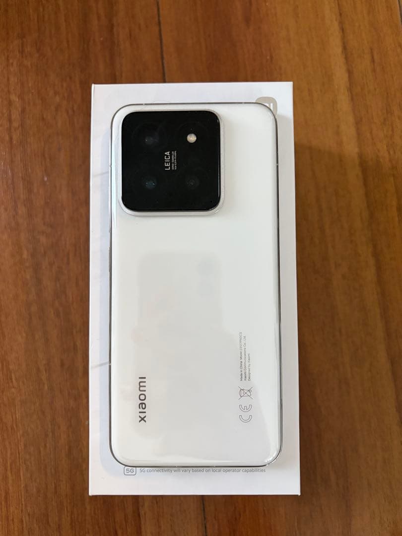 最終値下げ】Xiaomi 14 512GB ホワイト 画面表示不良 - メルカリ