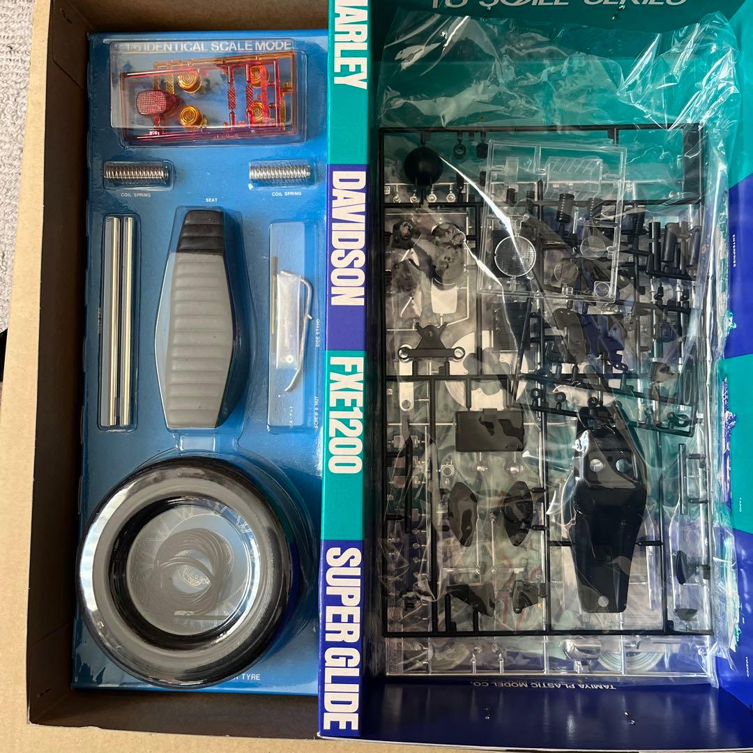 【一部組み立て済】タミヤ1/6 ハーレースポーツFXE1200 スーパーグライド